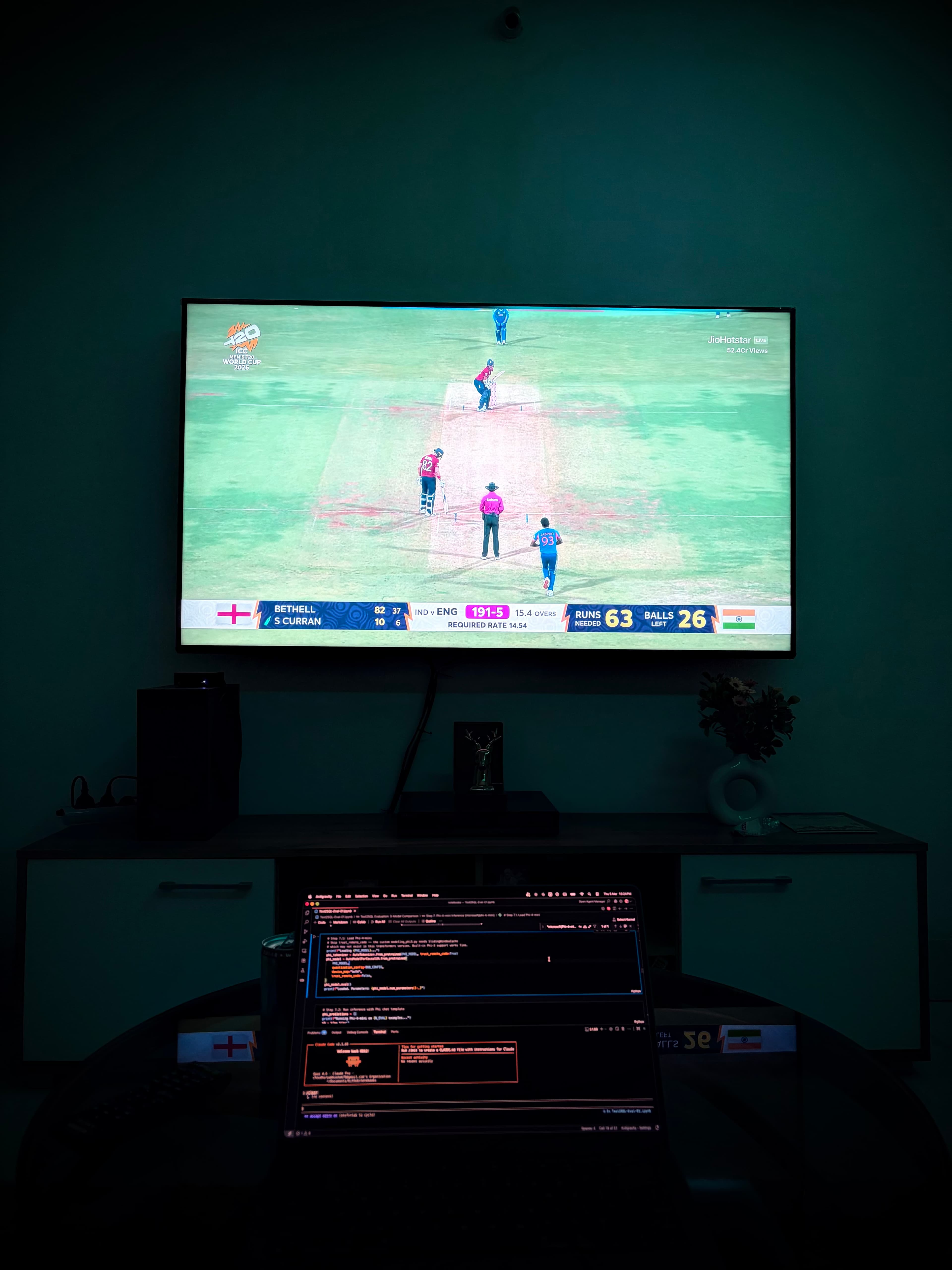 T20 World Cup and Claude Code